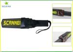 Leather Belt Handy Battery Charger Hand Held Metal Detector With Alarm