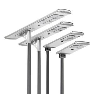 Quality 80W 12.8V/57AH Integrated Solar Street Lights 150LM/W wholesale