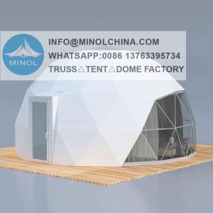 Quality Customized 30 Square Meters Geodesic Dome Home For Resort Glamping wholesale