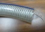 1 Inch - 4 Inch Reinforced Plastic Hose , PVC Fiber Reinforced Steel Wire Hose /