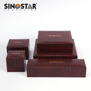 Quality Small Plastic Jewelry Box With Foil Stamping For Jewelry Storage wholesale
