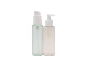 Quality Light Pink 200ml Plastic Lotion Bottle Cosmetic With 18mm Lotion Pump wholesale