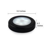 Cordless 3m Distance 3.15inch Battery Operated Motion Sensor Light