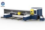 2000W Fiber Laser Cutting Equipment Gear / Rack Transmission For Round Tube