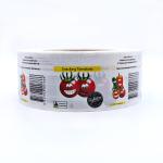 FDA SGS Transparent Canned Food Labels Digital printing Sticker Labels