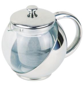 Quality Stainless Steel Tea Pot With Strainer 500ml wholesale