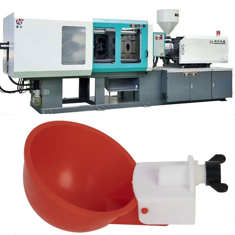 200-300T Clamping Force PVC Pipe Fitting Injection Molding Machine 0.3-0.6Mpa Cooling Water Pressure 4.5T Machine Weight