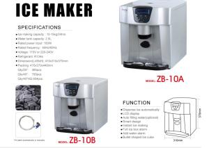 Quality Portable Ice Maker and Cool water Dispenser 2in1 wholesale