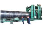 219-1040 Steel Pipe Milling Machine 100-150 Tons Heavy Weight Green Color