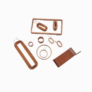 China Shaped Hollow Copper Inductor Coil Insulated Copper Winding Wire on sale