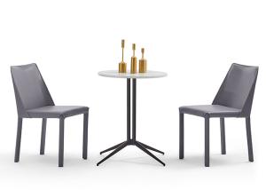 Quality Saddle Wrought Iron Dining Chair In Coffee Shop Restaurant wholesale