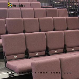 Quality Flexible Metal Structure Retractable Gym Bleachers wholesale