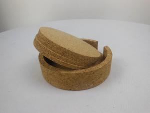 Quality Cork coaster 4pcs/set with cork holder wholesale