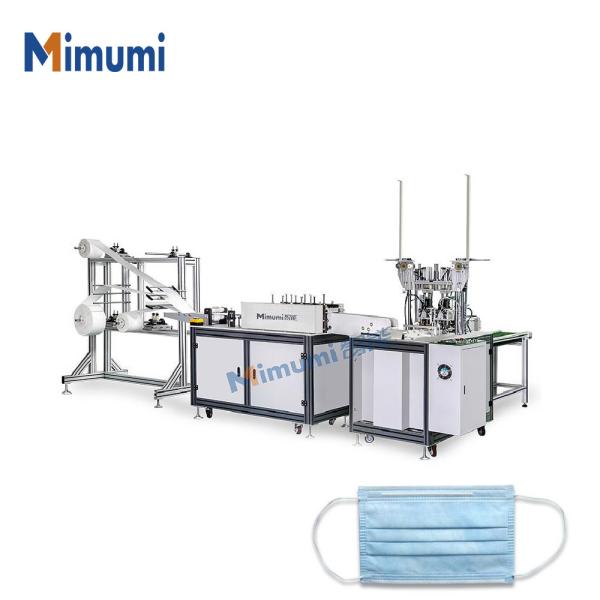 3.5kw Face Mask Maker Machine Disposable Surgical Face Mask Making Machine Line