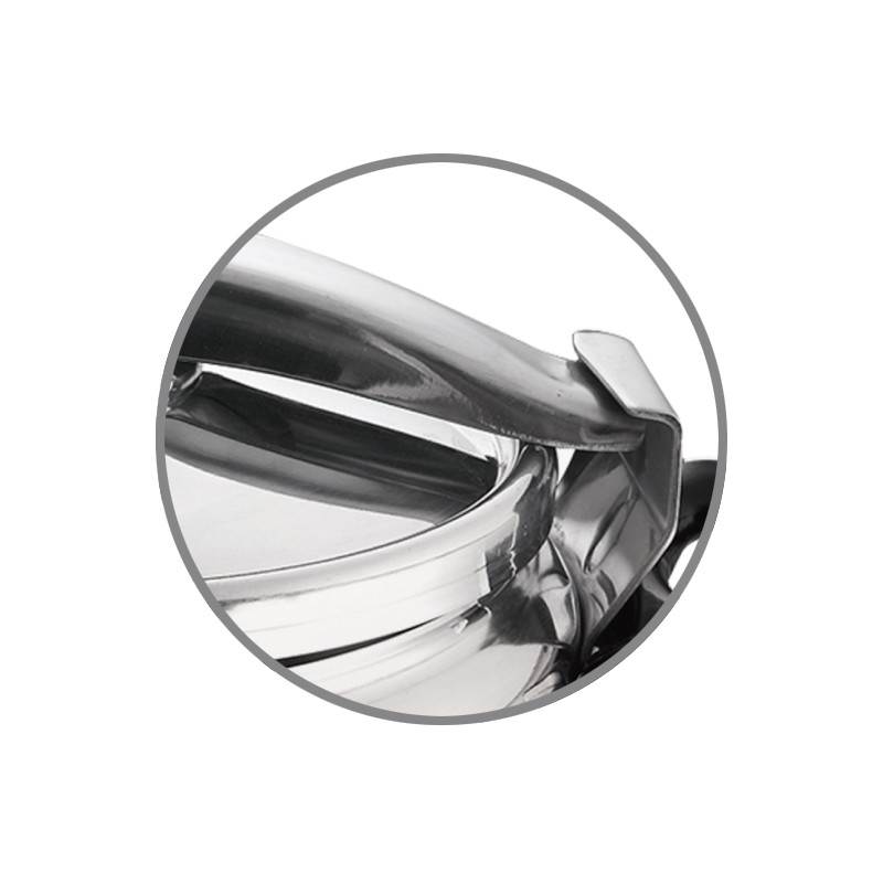 Super Aluminum Alloy Gas Pressure Cooker 5L With Multiple Safety Devices