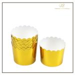 Food Grade Sustainable Aluminum Foil Cupcake Baking Cups