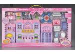 Collapsible Pretend Play Dollhouse Children's Play Toys With Light And Sound
