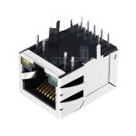 LPJG4934GENL 2.5G Base-T Tab Down Green&Yellow Led Single Port RJ45 Female