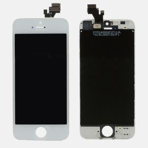 Quality White Iphone 5 Compatible Front Housing LCD Touch Digitizer Screen Assembly wholesale