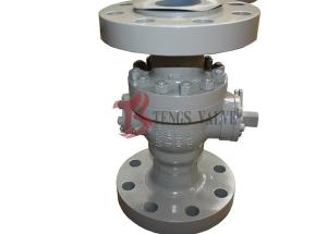 Quality Cast Steel Lockable Ball Valve Soft Seated Flanged To CL900LB Reduced Bore RB Q47F wholesale