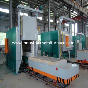China 650 Degree Heat Treatment Furnace , Bogie Hearth Furnace on sale