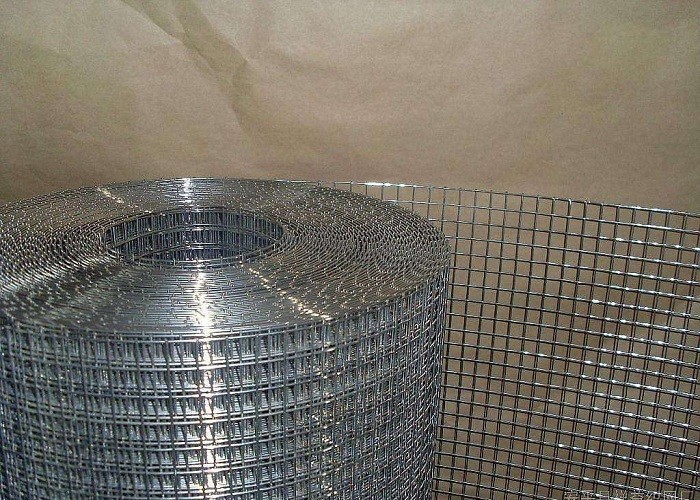 3/8inch Galvanized Welded Wire Panels , Concrete Reinforcing Mesh Roll