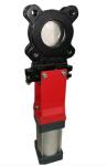 Cast Steel Flanged BS5150 PN10 Knife Valves Manual Power