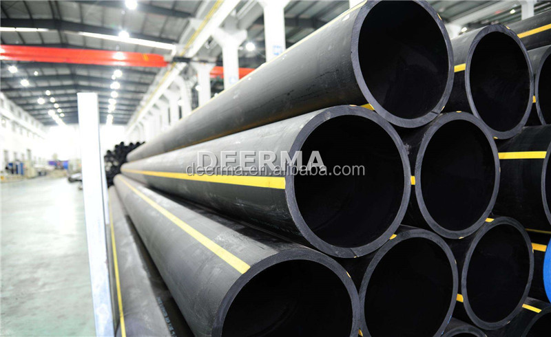 Customized HDPE Pipe Machine 160mm - 250mm Water Supply Pipe Machine