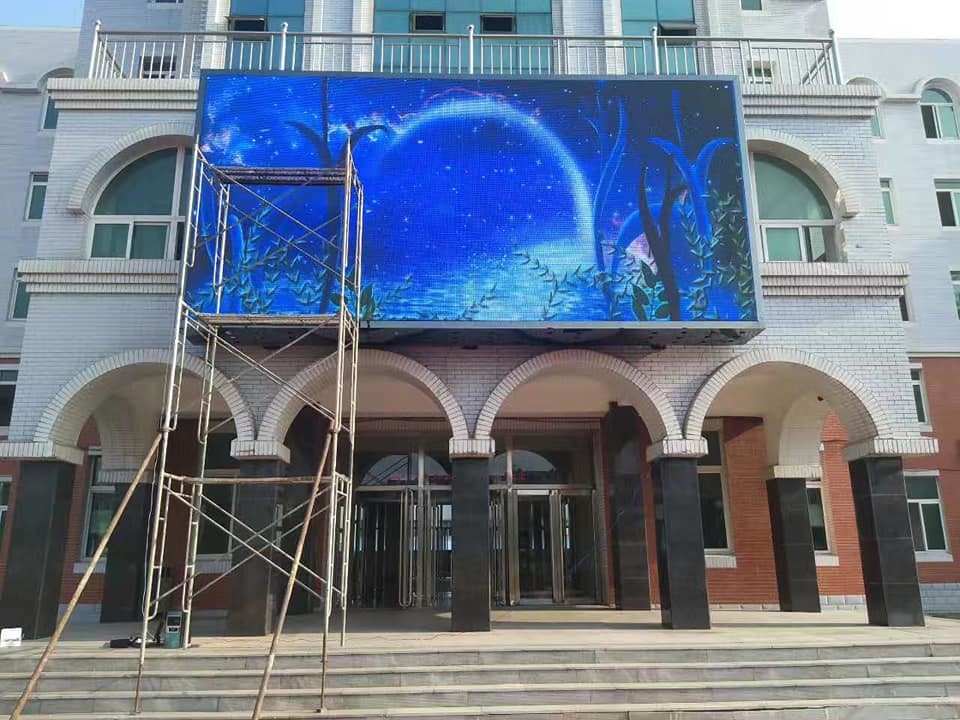 P4 Led Outdoor Advertising Screens ,6500 brightness Led Video Wall Screen RGB，waterproof CE,CB,FCC,IEICC certificate