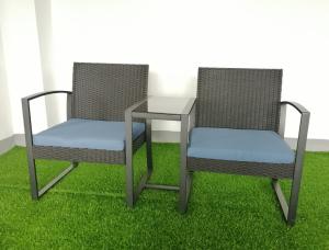 Quality Garden One Piece Sofa Coffee Table Set Plastic Rattan Series wholesale