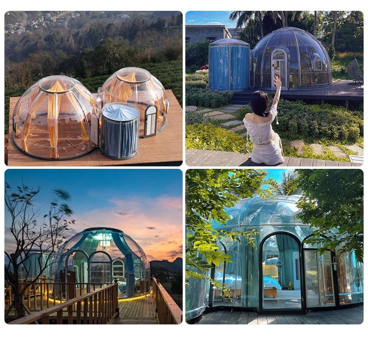 Tent Outdoor Camping House Hotel Homestay Outdoor Star Room Home Garden Sun Room