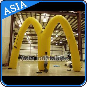 Quality Yellow Inflatable Arch Door For Mcdonald's Opening Celebration wholesale
