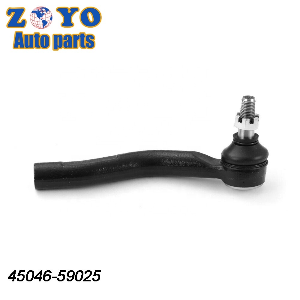 Front Axle Right Outer Tie Rod End for TOYOTA ECHO 2000-2005 Black Steel Standard T/T