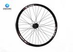 Black Aluminum Alloy Electric Bike Accessories 26 Inch Front Wheel With 20mm Hub