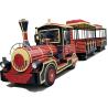 Buy cheap 16 Persons Tourist Train Rides Mini Express Trackless Train 18km/H Steering from wholesalers
