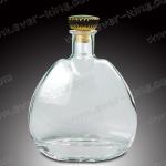 OEM ODM Super White Glass Clear Alcohol Bottles