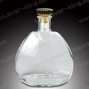 Quality OEM ODM Super White Glass Clear Alcohol Bottles wholesale