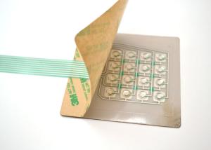 Quality Moisture Proof Metal Dome Membrane Switch With Permanent Acrylic Adhesive wholesale