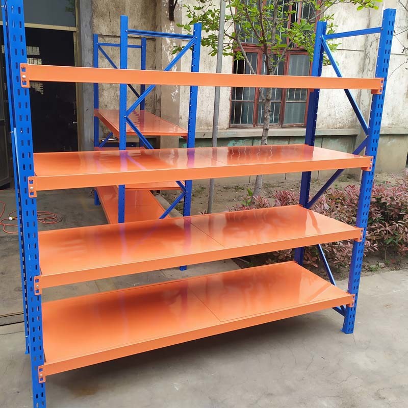 Indoor Warehouse Storage Racks Boltless Rack Metal Shelving Suitable For Many Places