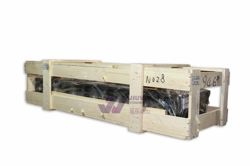 HITACHI Excavator Engline model 6WG1 cylinder head used for ZX450 1-11110946-3 JIUWU POWER