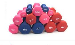 Quality Export Quality Colorful Fitness Women Neoprene Coated Dumbbells for sale wholesale