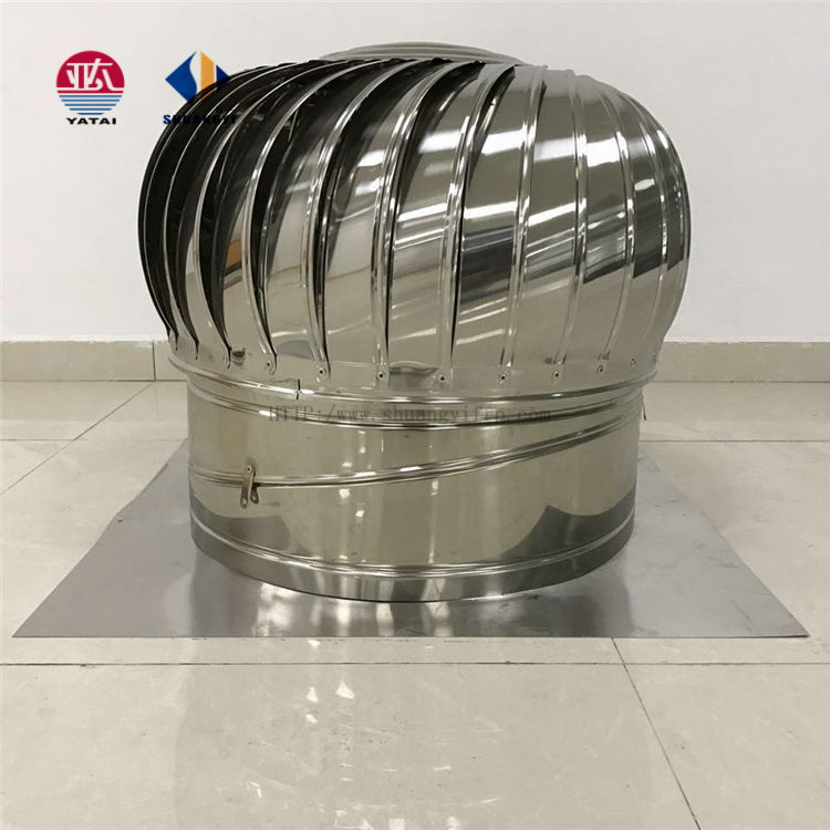 Construction Works Wind Power Roof Turbine Ventilation Fan without Electricity