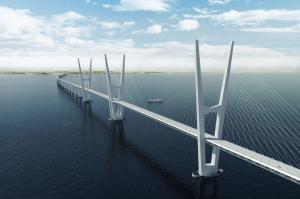 Quality Steel Structure Cable Stay Bridges , Compact Cantilever Truss Bridge wholesale