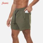 Weightlifting Squatting Mens Activewear Bottoms Gym Workout Shorts With Pocket