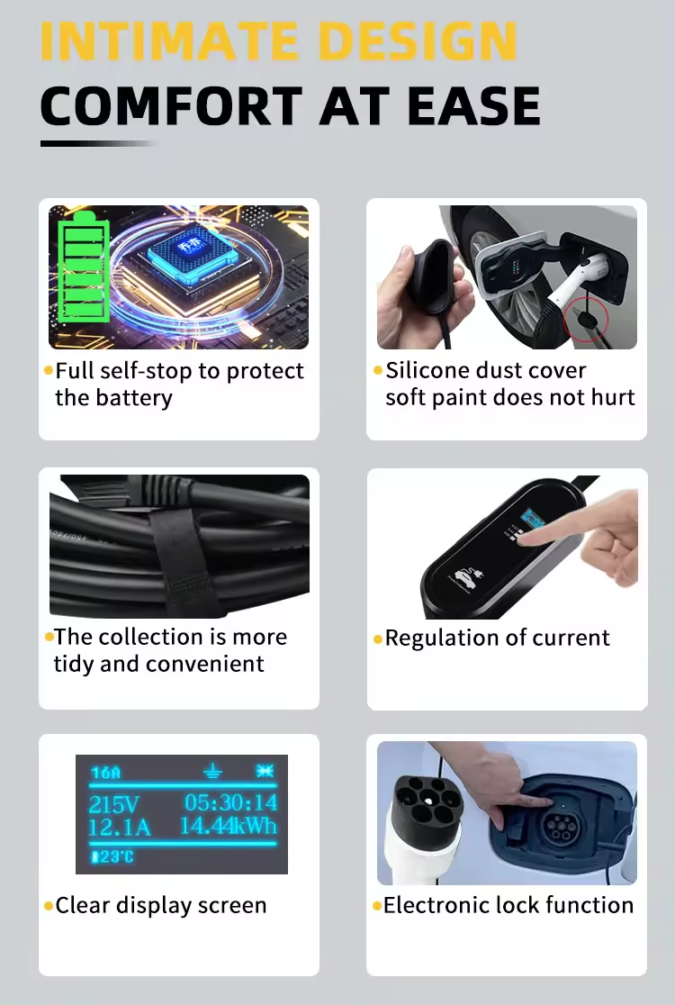 32A GBT EV Charging Cable CE Certified for Retrofit/Upgrade in 's EV Industry