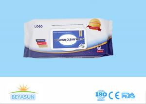 Quality Household Cleaning Wet Wipes Kitchen Tissue Quick And Easy Clean wholesale