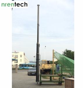 Quality 15m lockable pneumatic telescopic mast 100kg payloads NR-3200-15000-100L wholesale