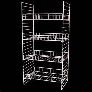 Quality Supermarket Metal Wire Display Stands / Mulitple Shelf Wire Rack Display Stands wholesale