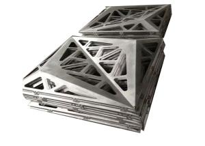 Decorative Perforated Aluminum Sheet With Corrosion / Oxidation Resistance