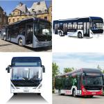 338.4 KWh Battery Maximum Range Up To 641Km Electric Bus TEG6125BEV 12 Meter Bus